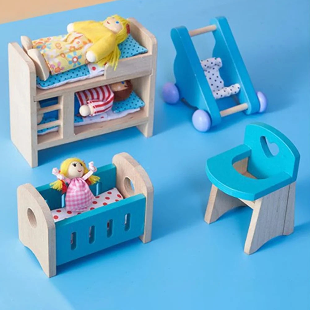 Wooden Mini Furniture Educational Toys O46652
