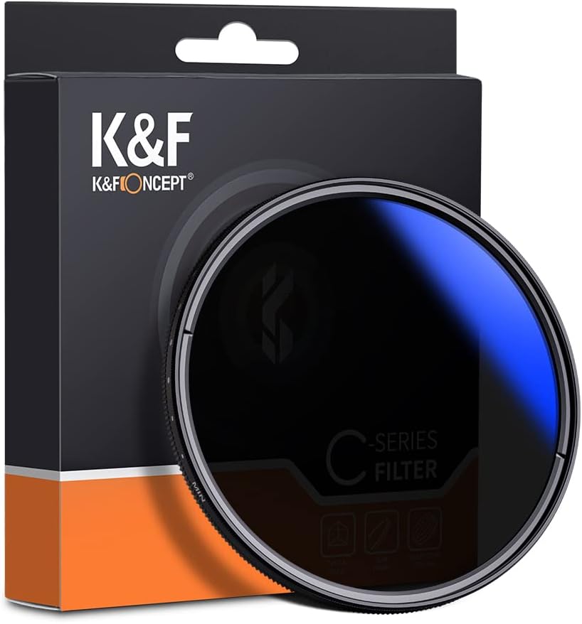 49mm Variable Neutral Density Filter ND2-ND400 9 Stops Pack of 2 Y3597