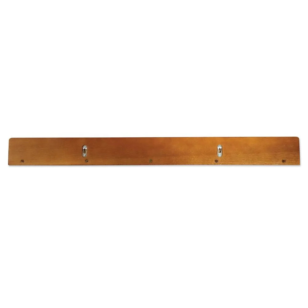 Solid Wood Cue Rack with Black Finish G23941