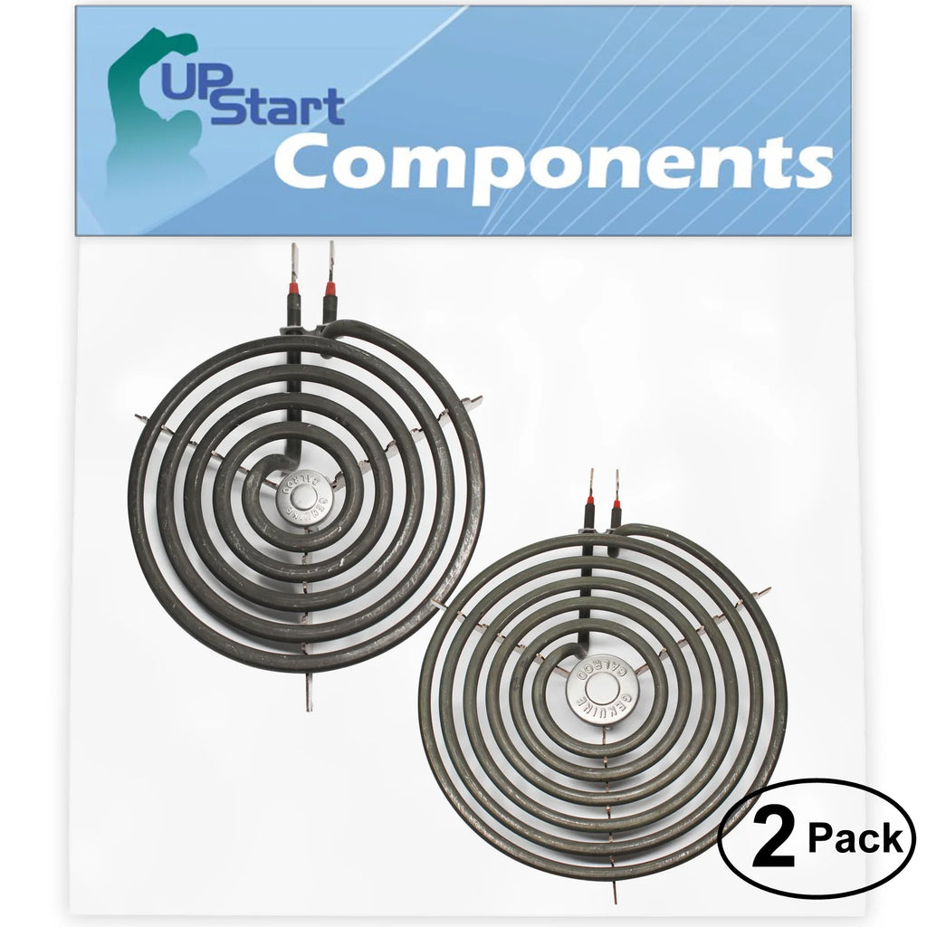 2-Pack 8 inch 6 Turns & 6 inch 5 Turns Surface Burner Elements Z5754