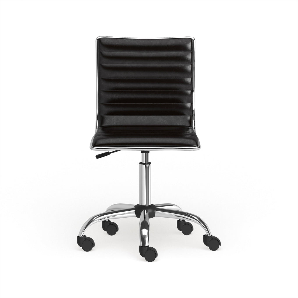 Grey Chrome Office Chair H709172