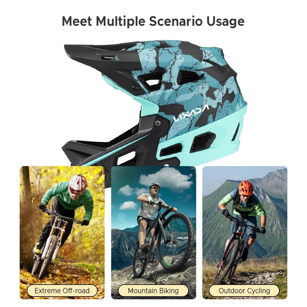Mtb Helmet With Visor D5768