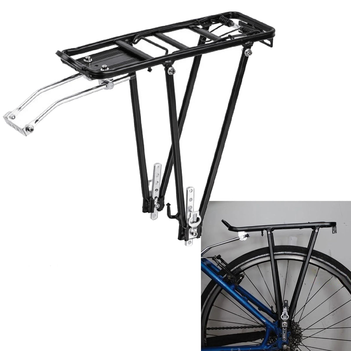 Rear Bicycle Bike Rack E621395
