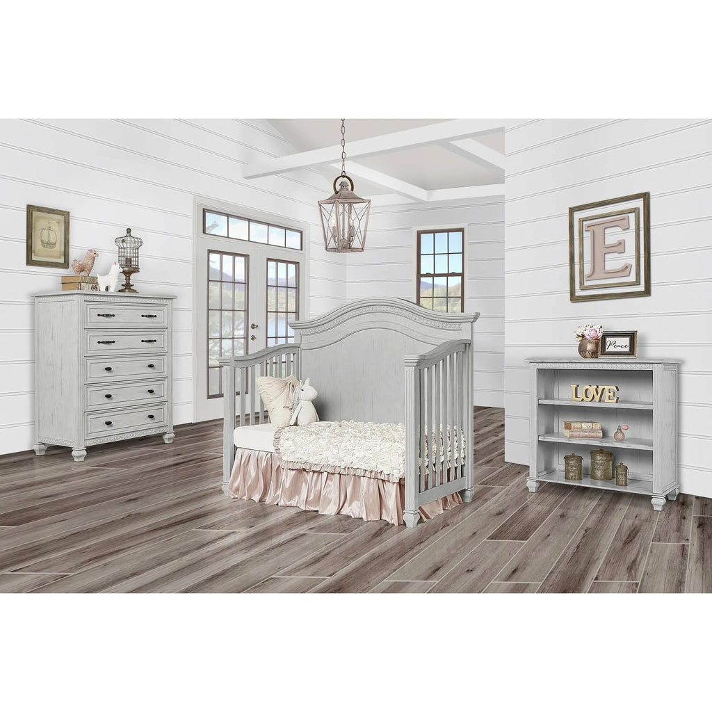 Antique Grey Mist Mini Hutch Bookcase D43192