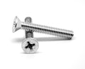 #10-24 x 2x22 Coarse Thread Machine Screw Phillips Flat Head Low Carbon Steel Zinc Plated Pk 2500 Q23807