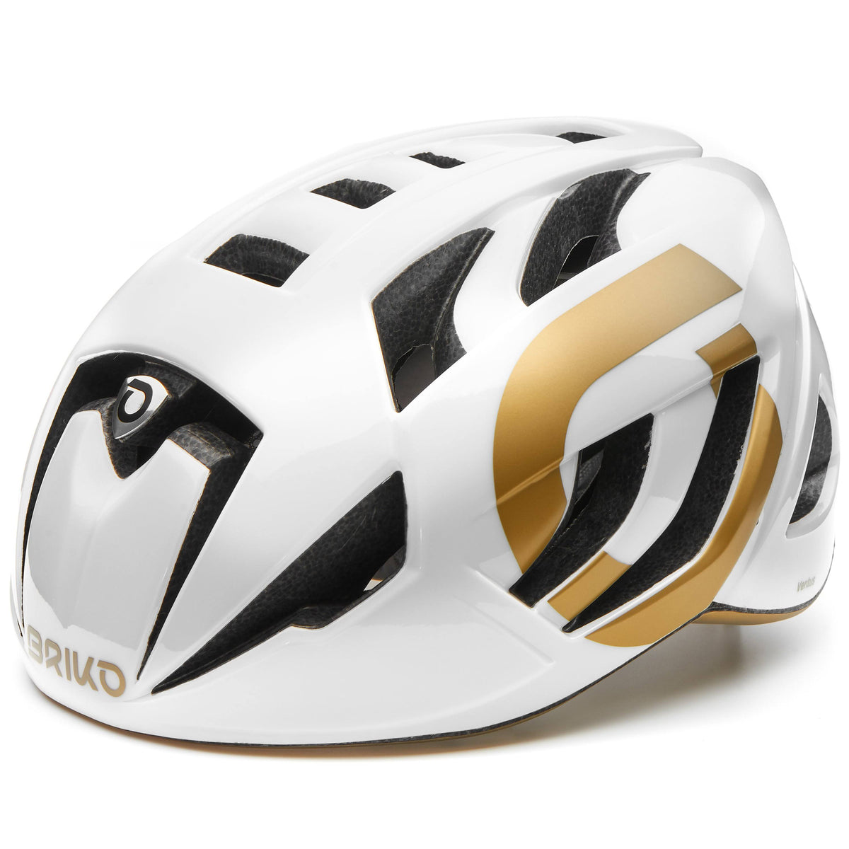 Shiny Mountain White/Gold Small/Medium Helmet S182