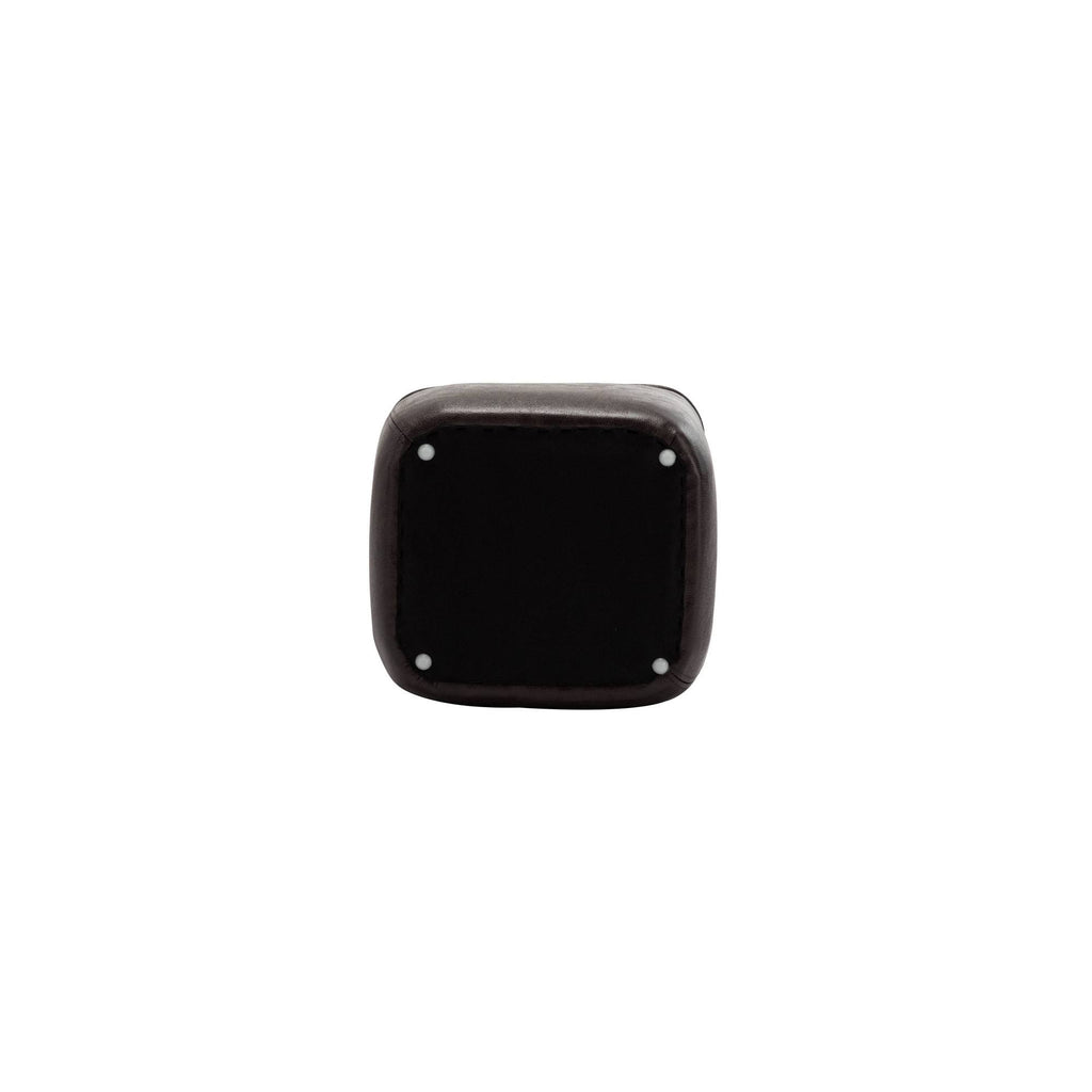 Barrel Chair with Storage Seat and Ottoman - Black E1977