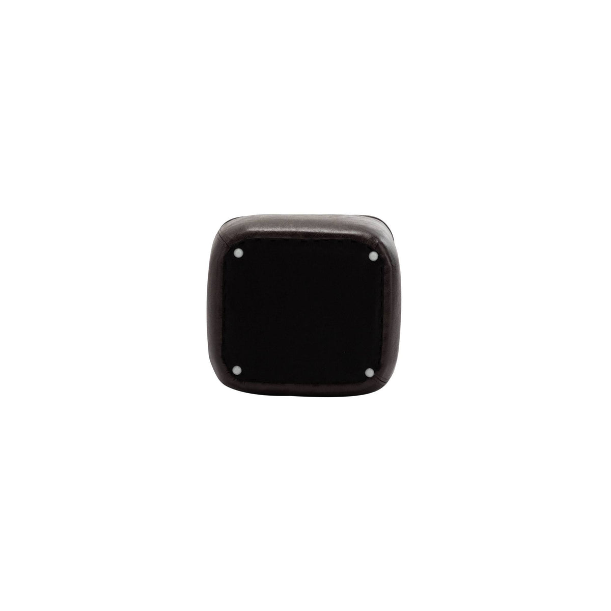 Barrel Chair with Storage Seat and Ottoman - Black E1977