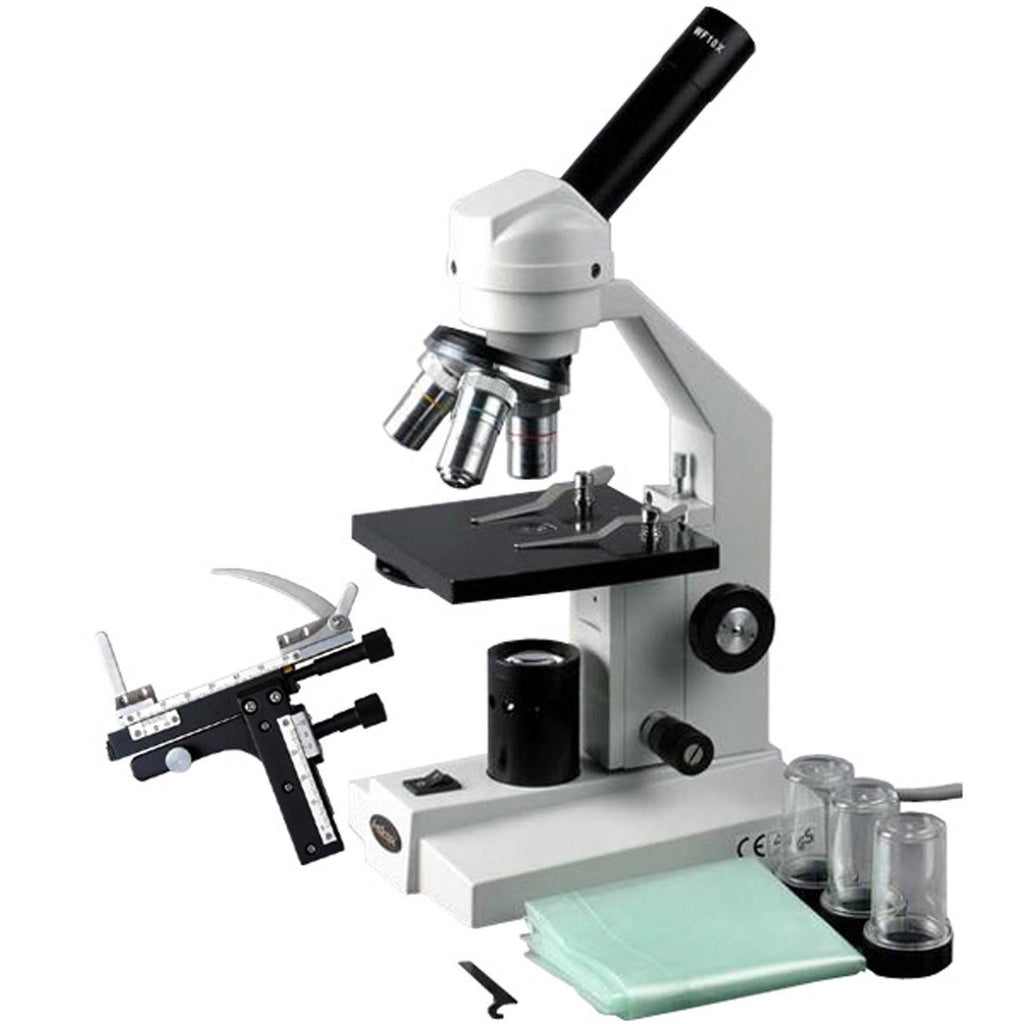 40X-1000X Student Compound Microscope with Mechanical Stage I660047