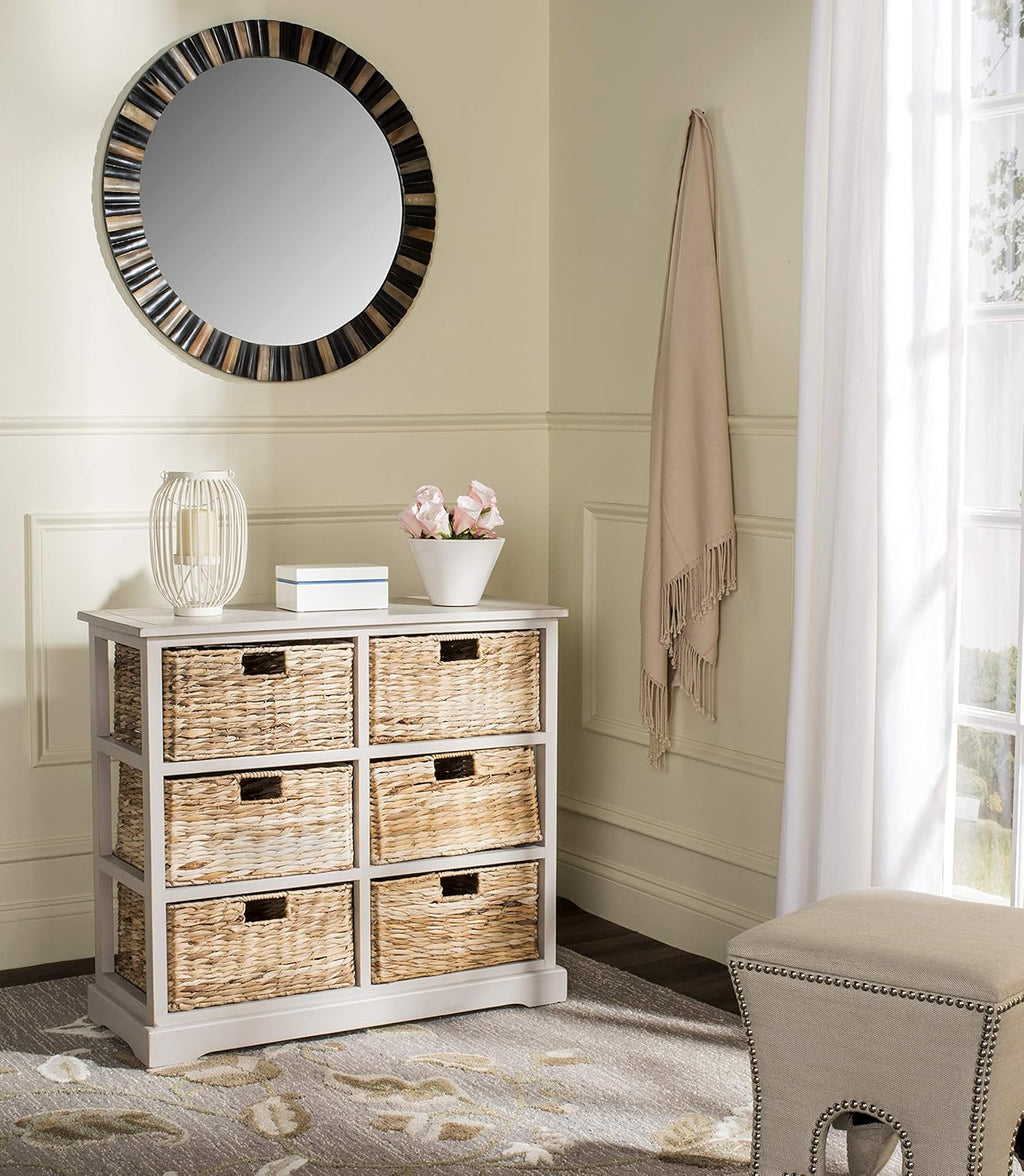 Wicker Basket Storage Chest F177