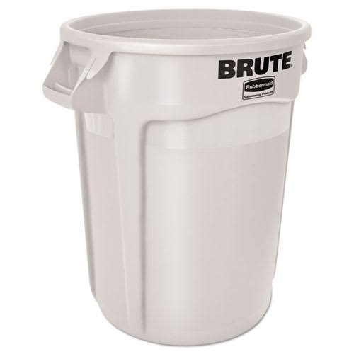 55 Gal White Waste Utility Container - Case of 3 D243