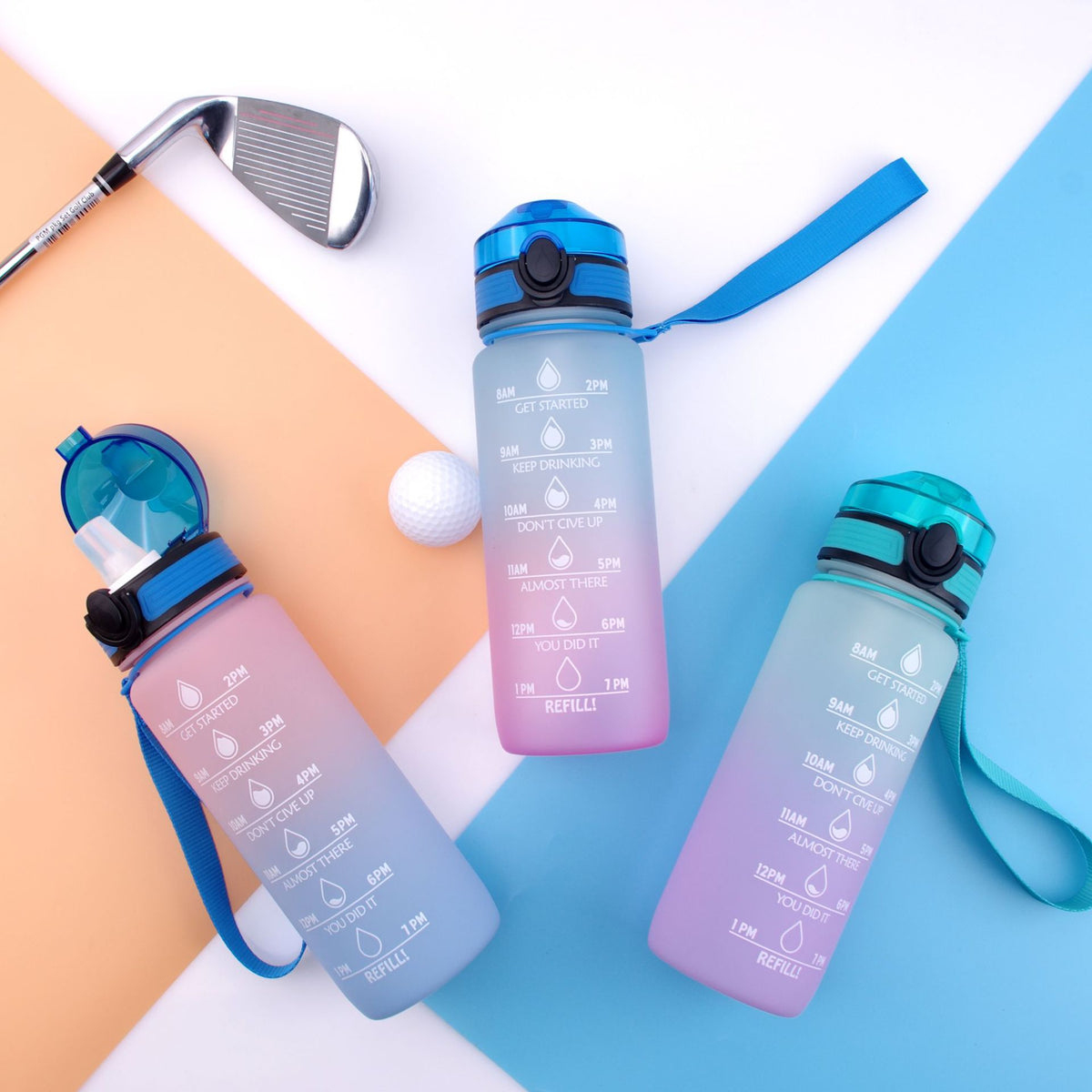 27 oz Tritan Water Bottle with Carry Strap P494835