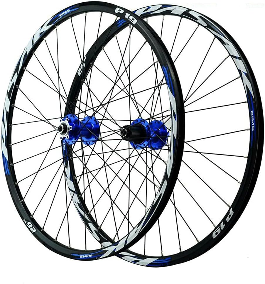 Blue 29 inch Alloy MTB Wheelset V53565
