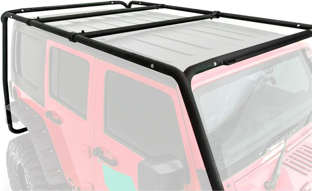 Heavy Duty Roof Rack Cargo System Textured Black D125627