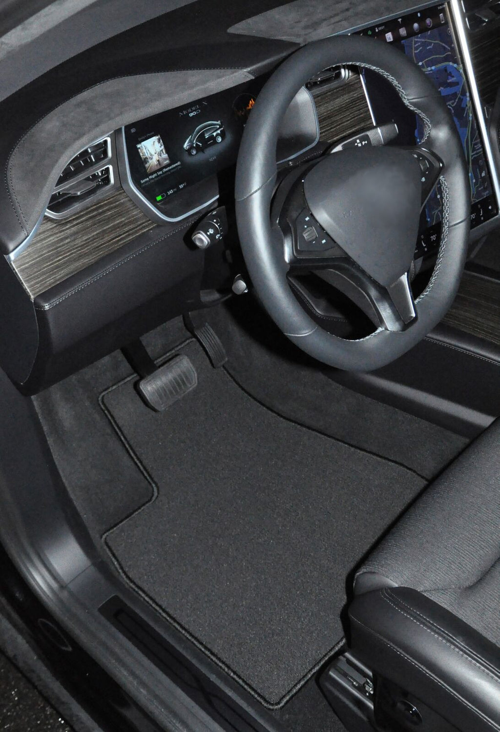 Black Custom Fit Carpet Car Mats Y77378
