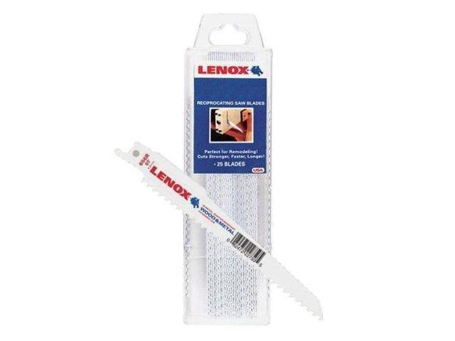 6 in. Bi-Metal Reciprocating Saw Blade 6 TPI 25 Pk S452