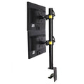 Full Motion Vertical Dual Desk Mounts Stand for 2 Screens V76245