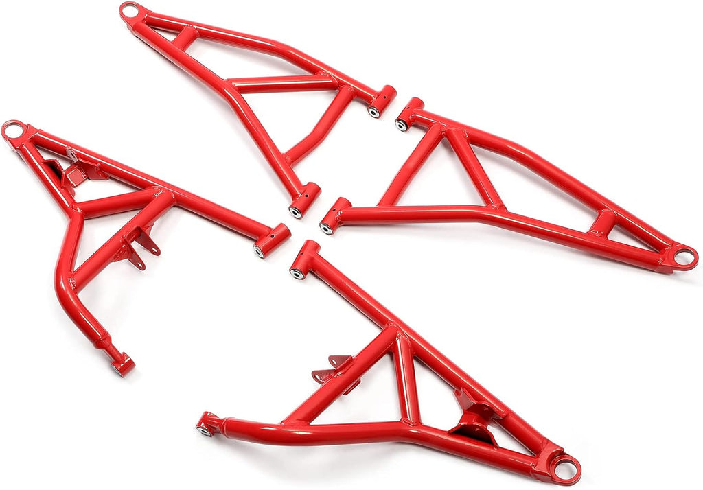 4 A Arms Upper & Lower Rods A-Arms Powder Coated Heavy Duty O5651
