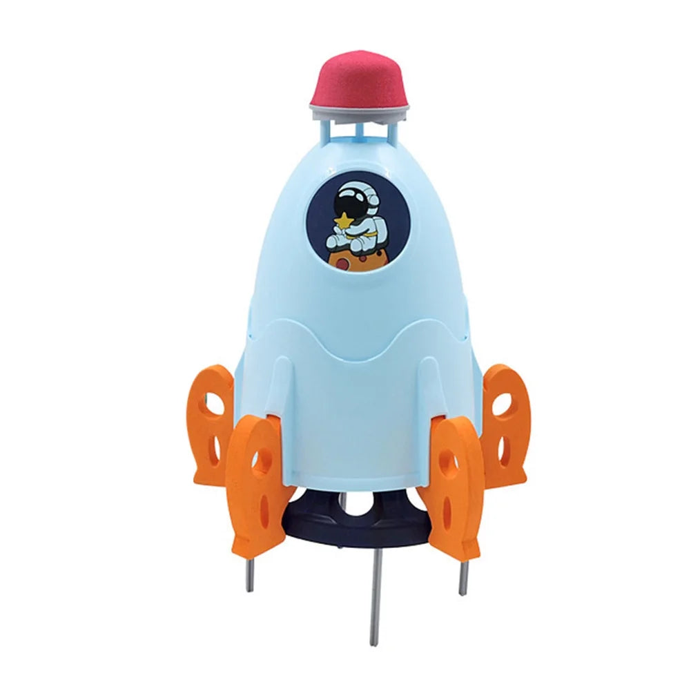 Blue Plastic Rocket Sprinkler Toy L610