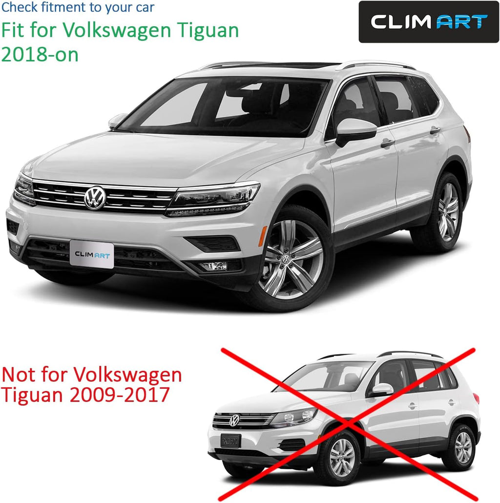 4 pcs Rain Guards for Volkswagen Tiguan 2018-2022 U199541