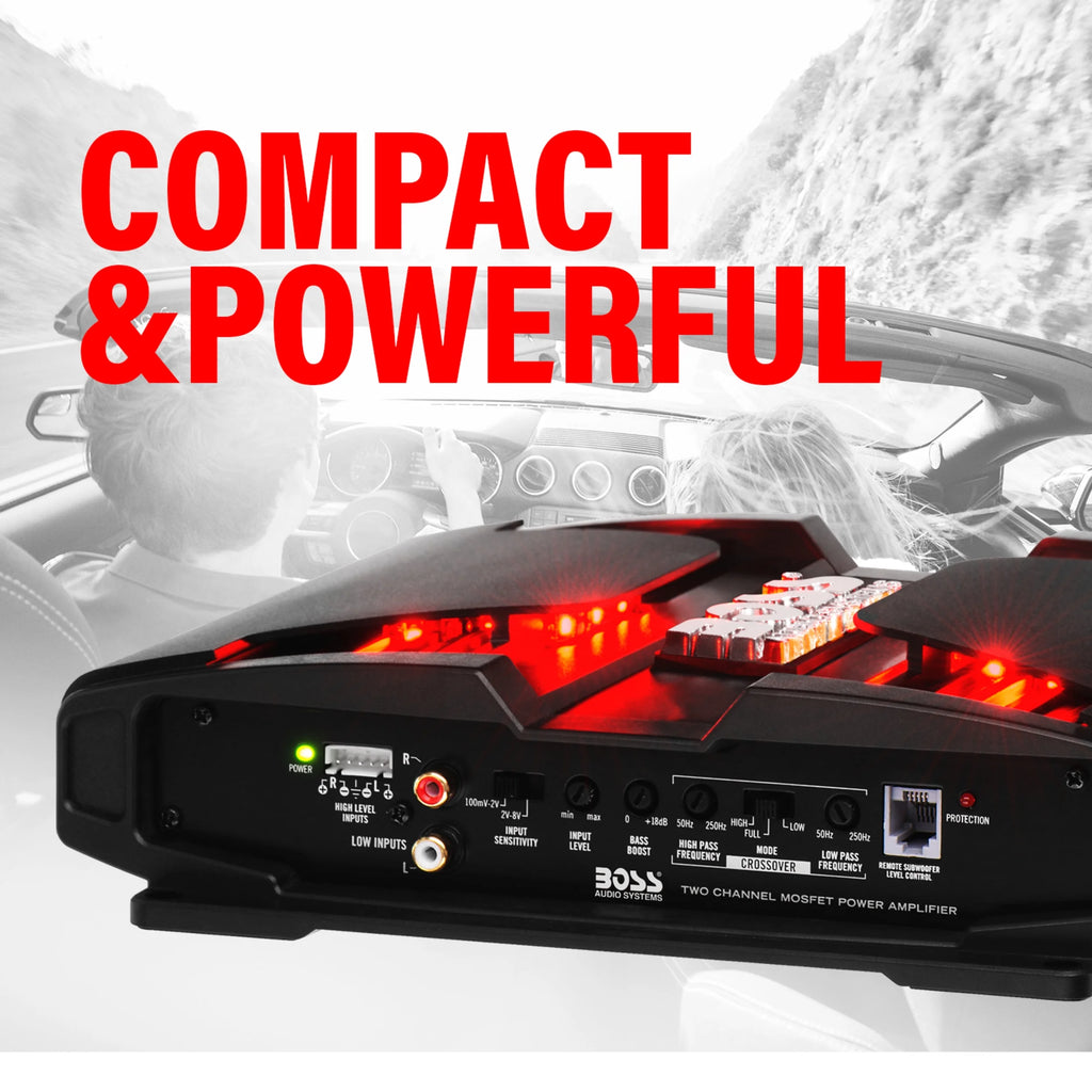 2 Channel Car Amplifier, 1000 W Z55368