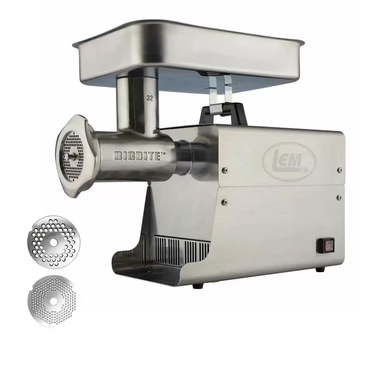 Meat Grinder #32 with 1/8" and 1/4" Grinder Plates U18037