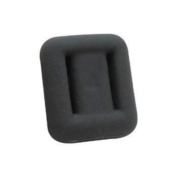 Black Vinyl Coated Lead Lace Thru Hard Weights, 12 Pounds F56460