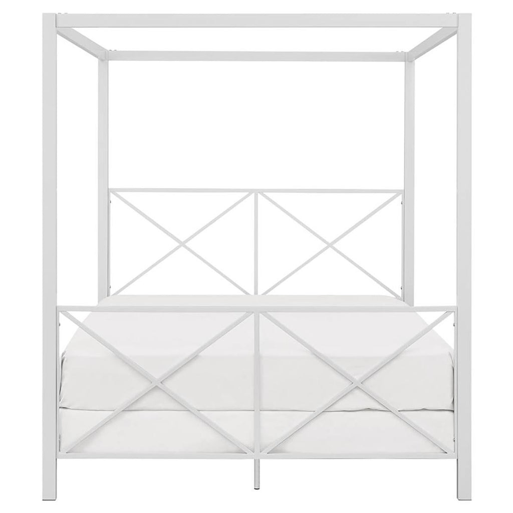 White Canopy Bed I69823