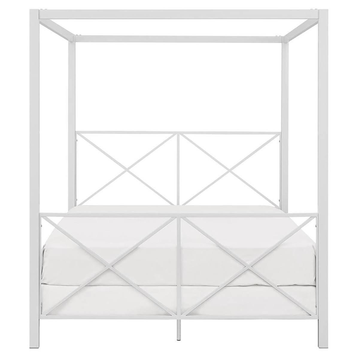 White Canopy Bed I69823