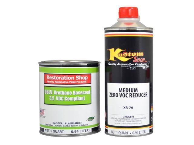 Scarlet Red Quart Urethane Basecoat Car Paint Kit B318