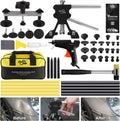 Paintless Dent Repair Kit with Adjustable Black Dent Lifter Puller and Bridge Dent Puller, Pack of 2 J6593