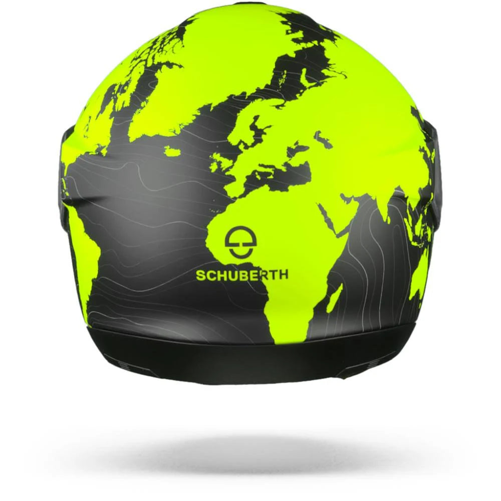 Yellow Motorcycle Helmet X2040