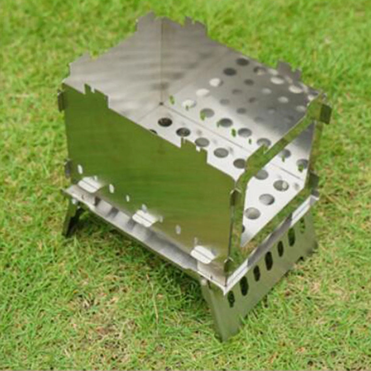 Stainless Steel Portable Folding Barbecue with Bag B2053