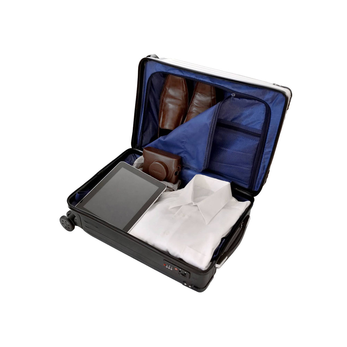 Yellow Premium Carry-On Hardcase Luggage K326
