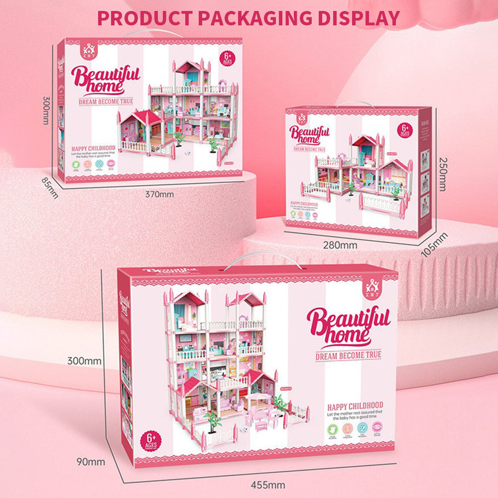 Pink Princess Castle Toy House J75655