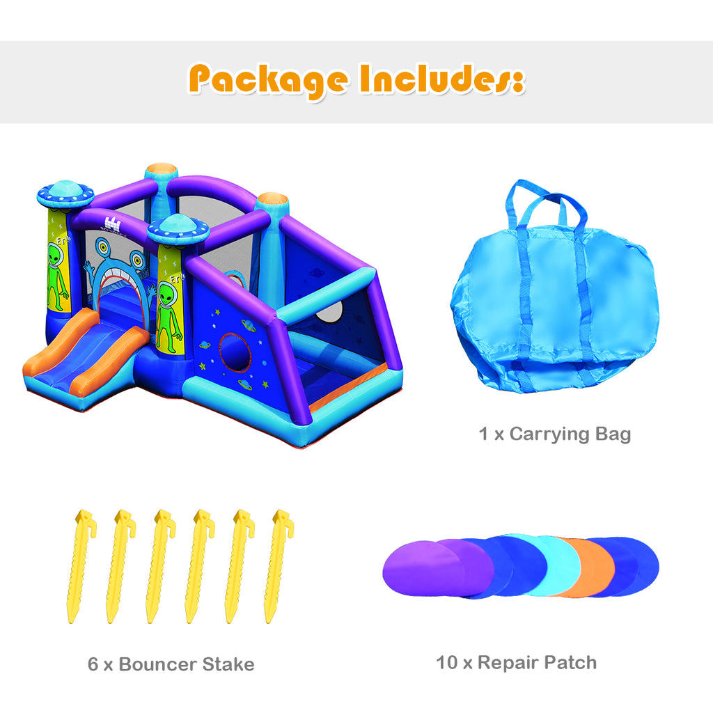Inflatable Bouncer Kids Jump Slide Ball Pit J930981