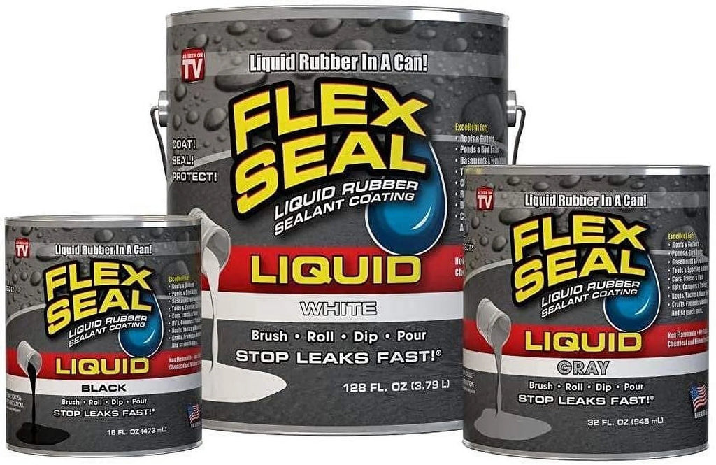 16-oz Gray Liquid Rubber in a Can B445