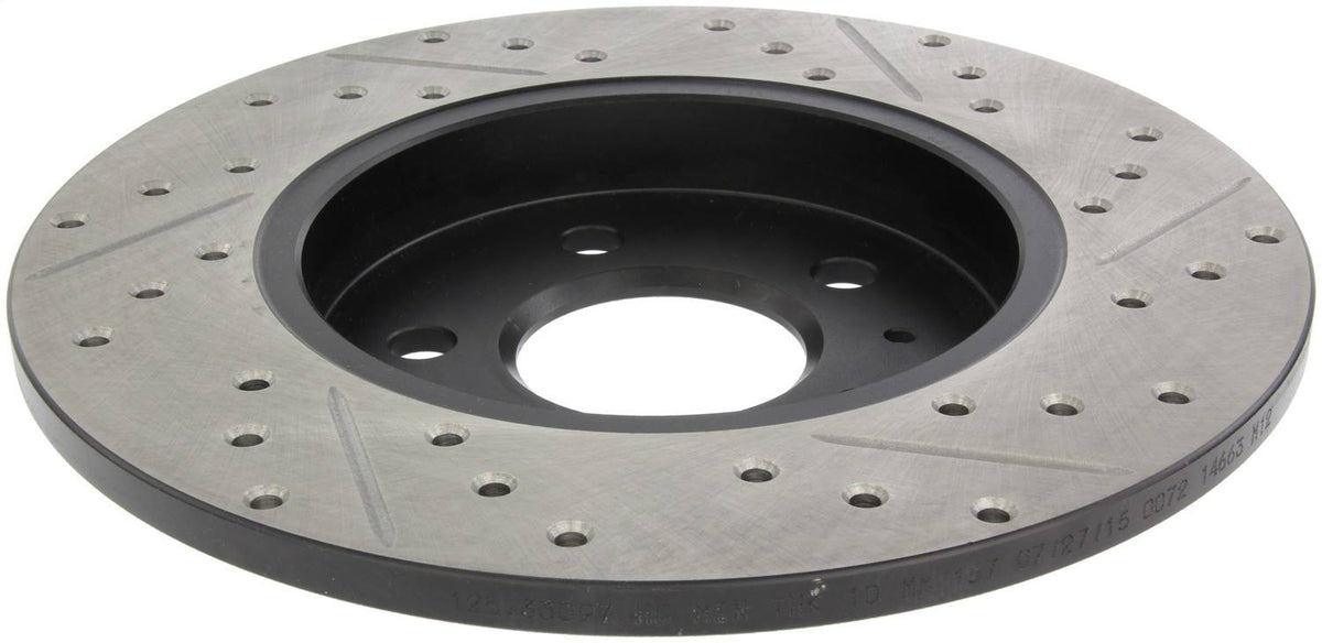 Slotted & Drilled Sport Brake Rotor C396