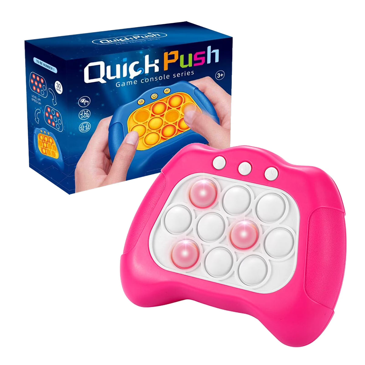 Electronic Light Up Pop Controller Handheld Game G666