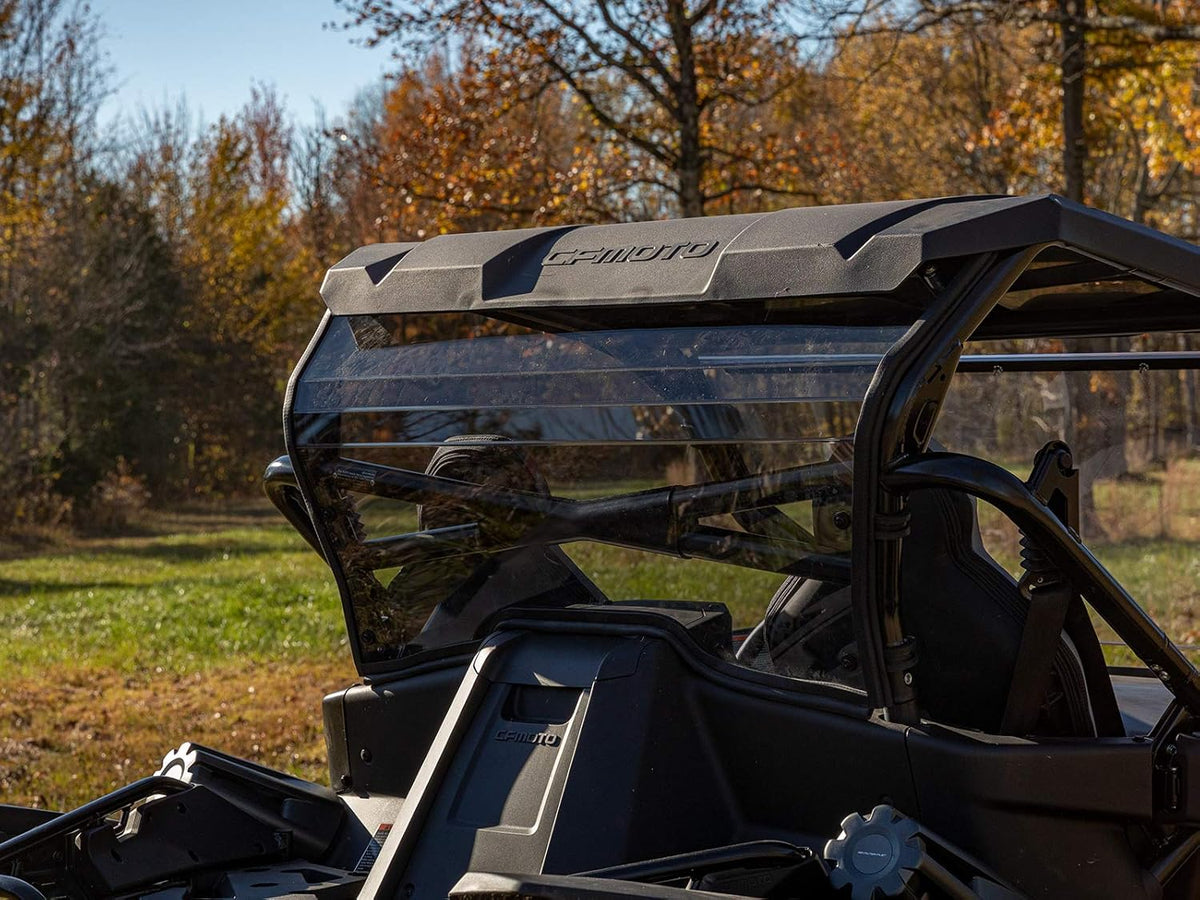 Lightly Tinted Non-Scratch Resistant 1/4 Thick Polycarbonate Rear Windshield B49312