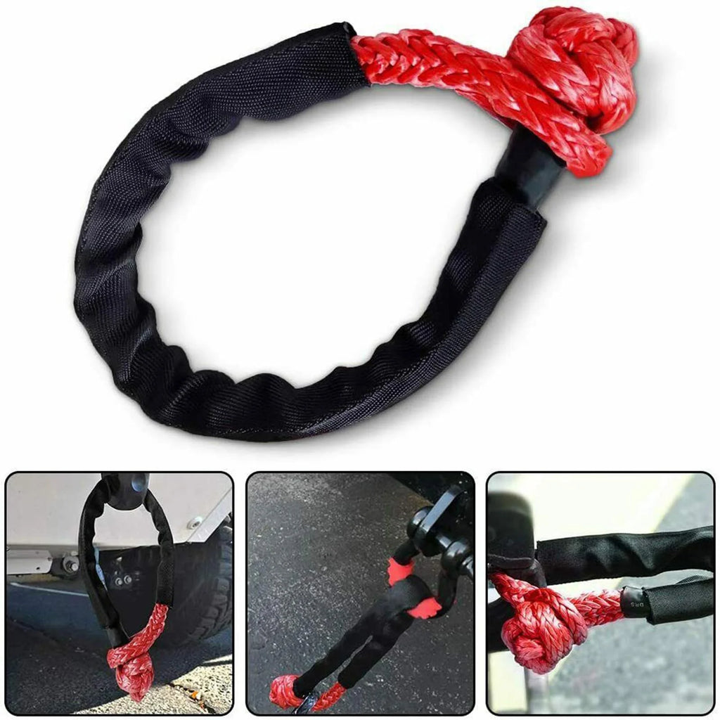 Red Soft Shackle 1/2 38000lbs Breaking Strength C505