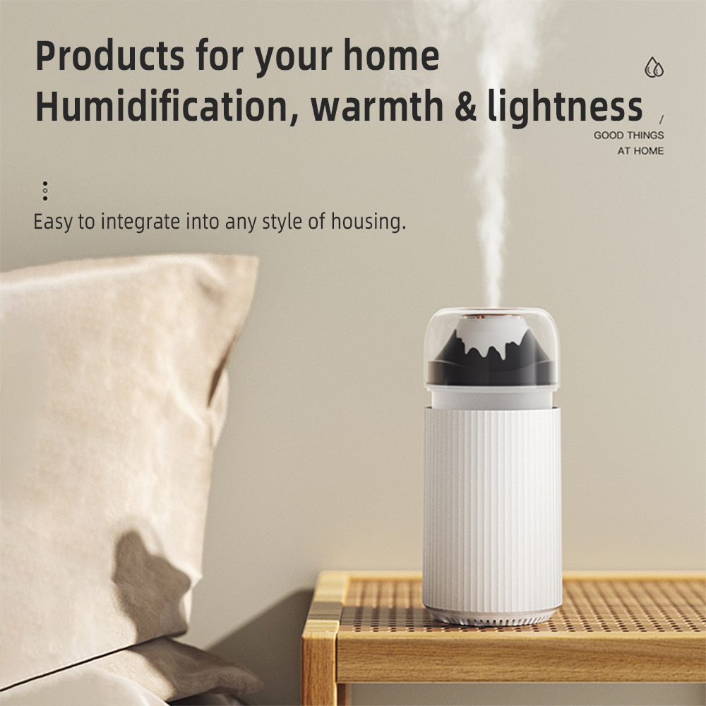 Portable Mini Cool Mist Humidifier, 260ml, USB, Blue Y165
