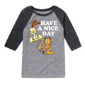 Toddler And Youth Raglan Graphic T-Shirt T343753