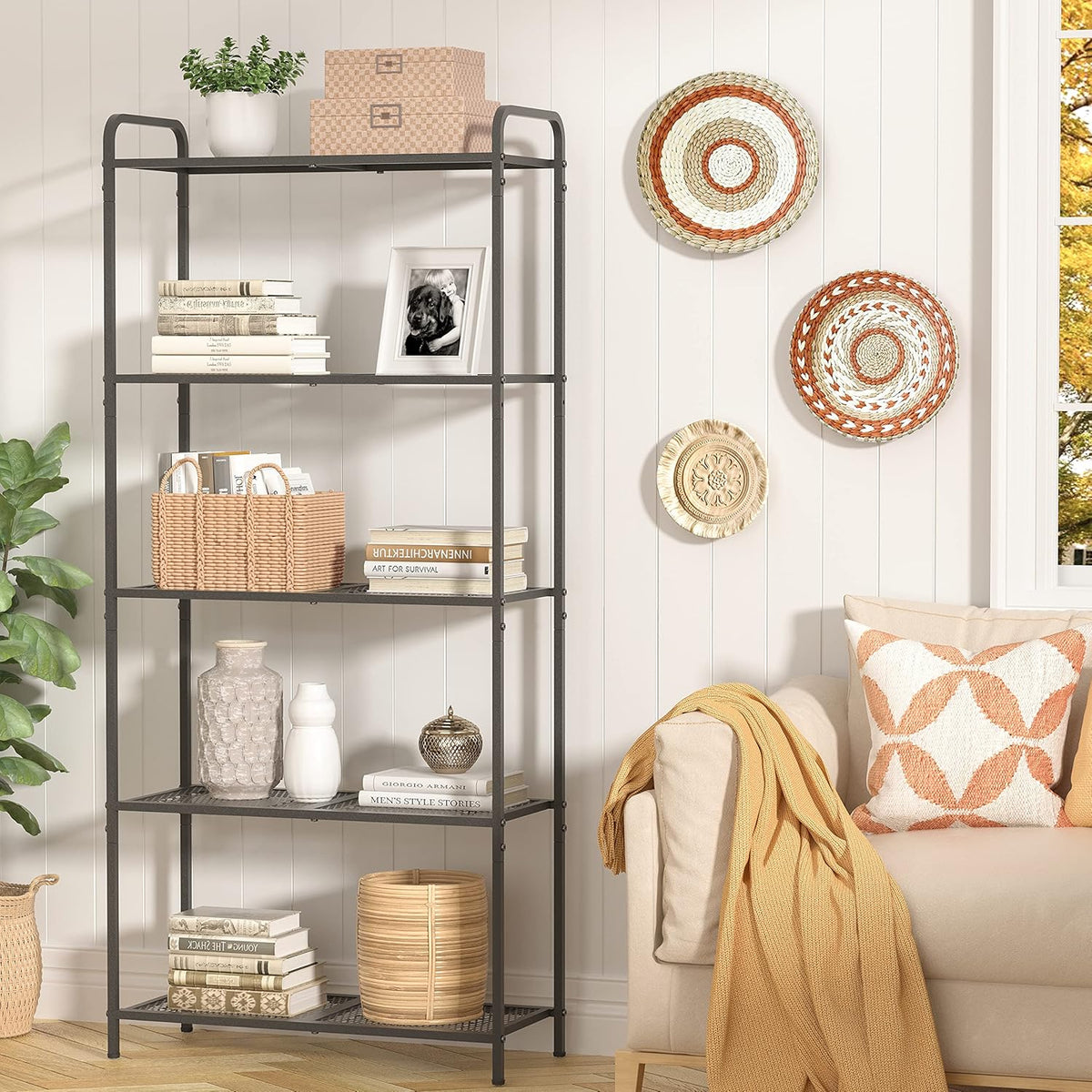 5-Tier Metal Storage Shelving Unit I977888