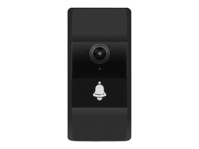 Black Wireless Smart Doorbell Camera Q557