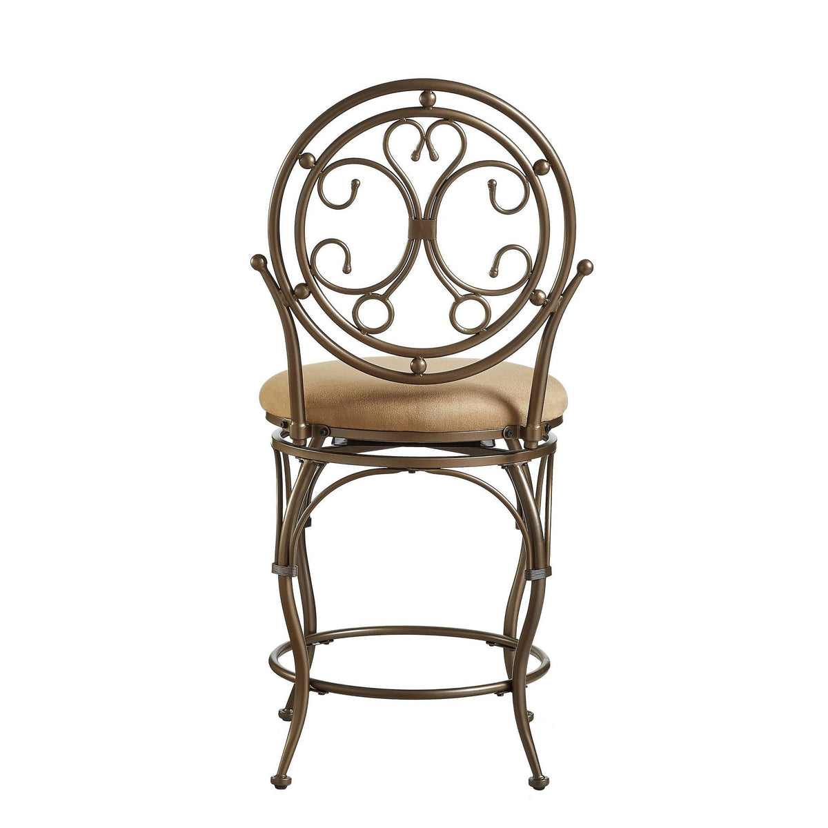 Bronze Counter Height Barstool Z1503