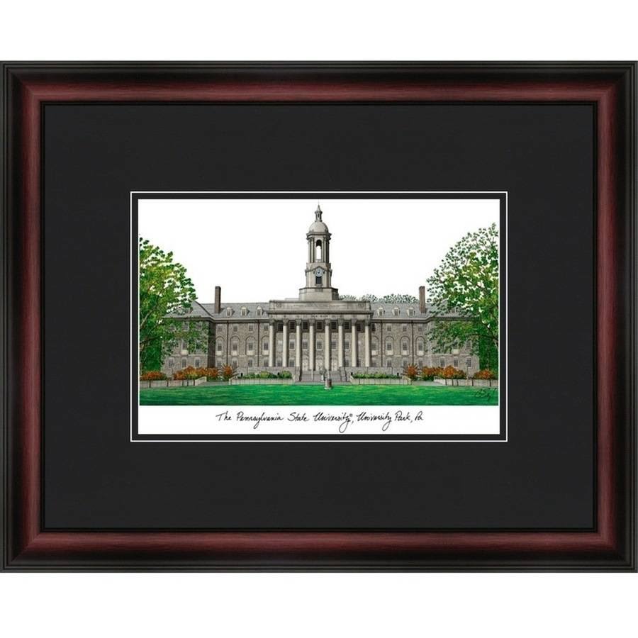 Penn State University Framed Lithograph Q407248