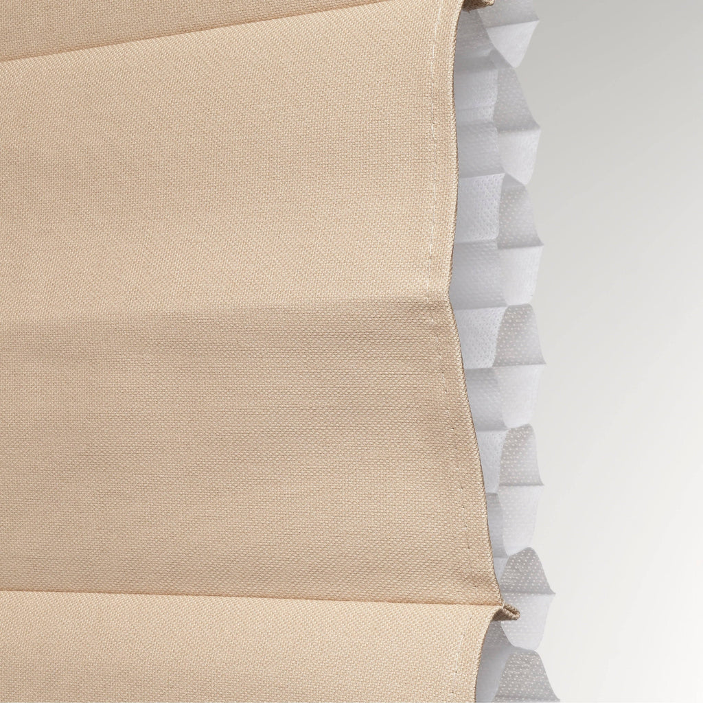 Khaki Insulating Cordless Roman Shade 34 x 72 M58373
