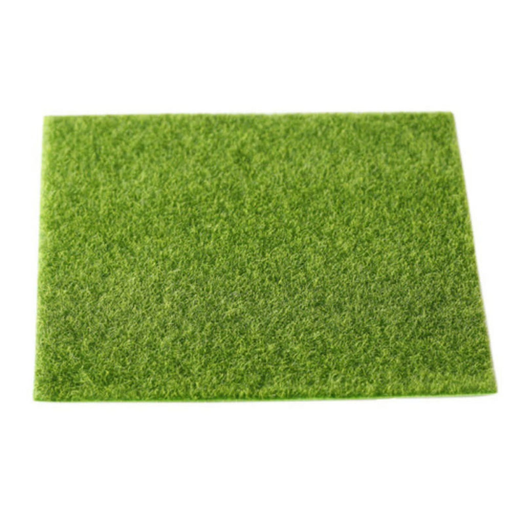 49 x 70CM Artificial Faux Grass Lawn Moss Miniature Dollhouse Decor H37913
