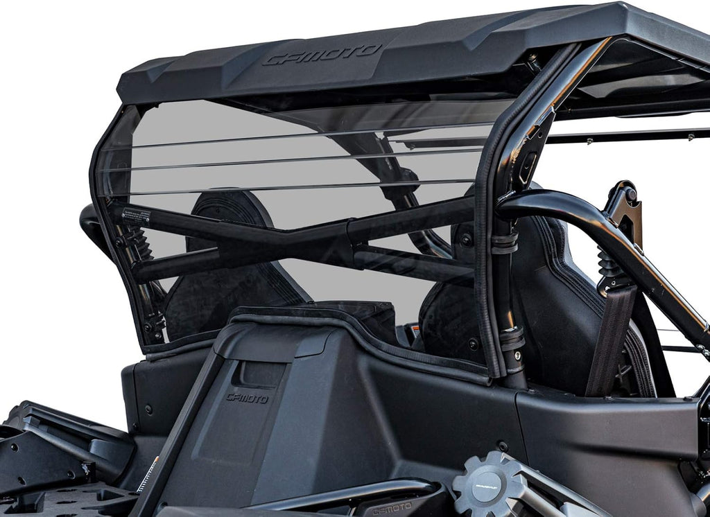 Lightly Tinted Non-Scratch Resistant 1/4 Thick Polycarbonate Rear Windshield B49312